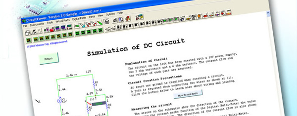 simulation of DC Circuit